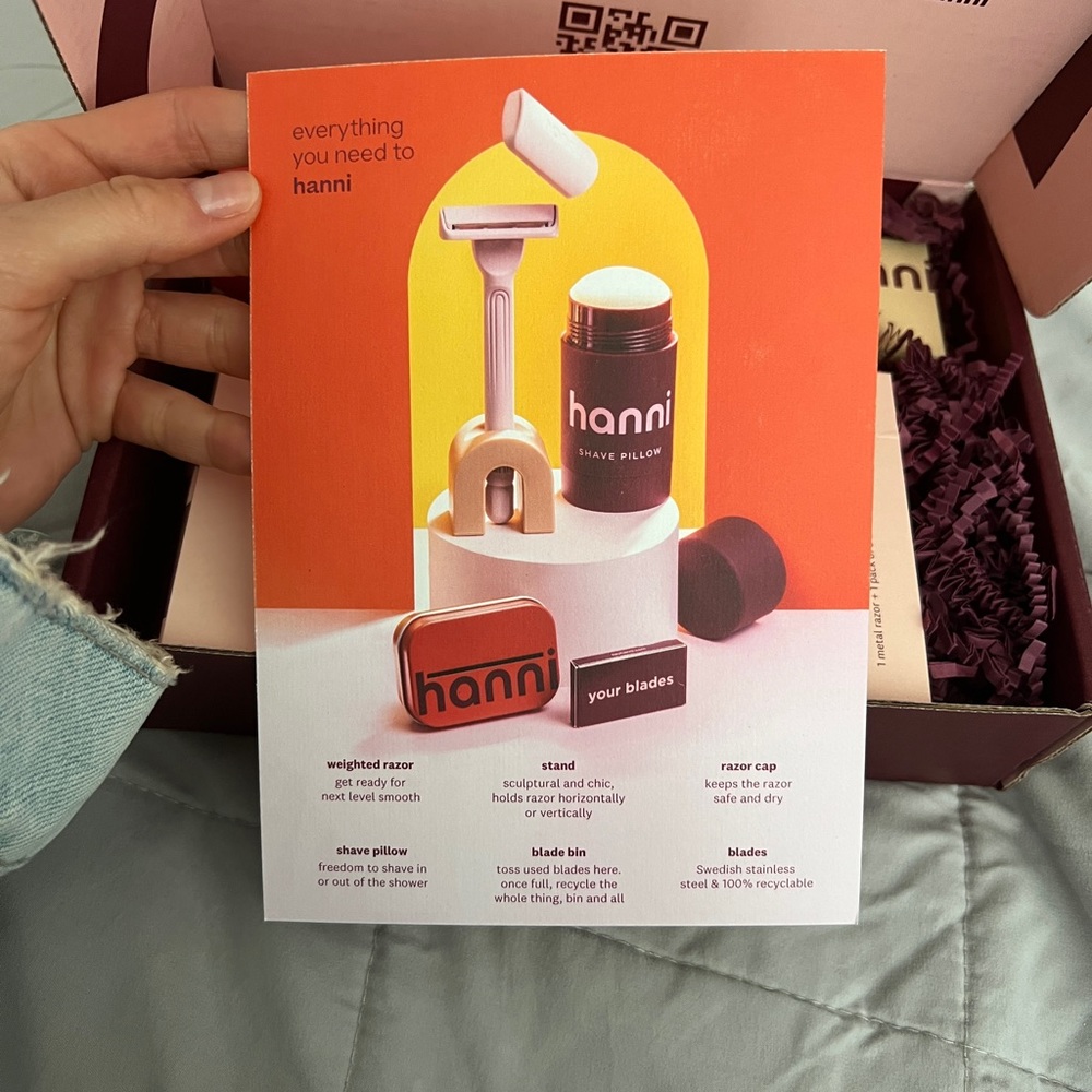 Hanni
Shave Starter Set